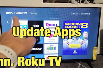 fix any issue or update your roku channel, apple TV, or android TV app