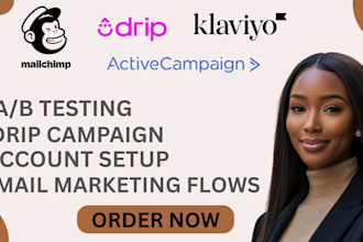 create drip campaign and set up mailchimp automation