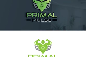 design a premium modern health fitness exercise workout logo