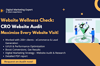 boost your conversion rate with website audit, UI, UX, cro audit