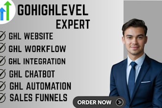 build ghl chatbot sales funnels ghl website ghl automation workflows a2p 10dlc
