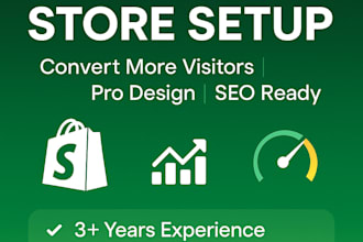 customize and review your store professionally
