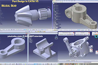2d to 3d cad design fusion 360 video solidwork 2d drawing  inventor 3d model cnc