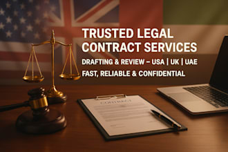 draft legal agreement, legal contract, legal document, legal review USA, UK, uae