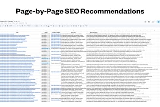 do a complete SEO audit for your website and report
