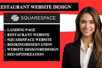 design restaurant website, squarespace website design, restaurant  redesign