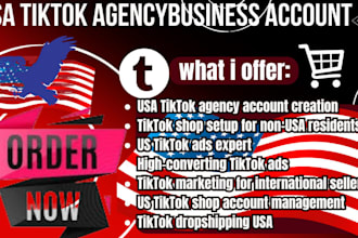 usa tiktok agency ads account setup USA tiktok ads manager for non usa residents