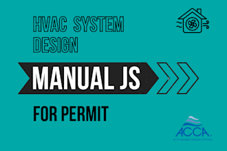 do hvac design manual j and s room by room or block load calculation