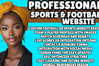 do football website sport web design soccer website team website athlete website