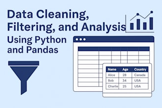 clean and organize your data using python and pandas
