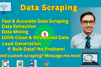 do data scraping and lead generation