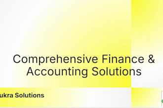prepare financial statements, forecasts, budgets and reports