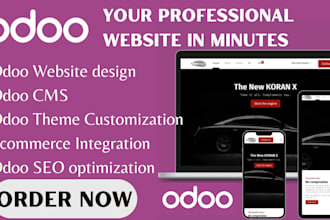 develop odoo modules odoo ecommerce website design odoo crm and implementation