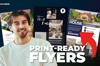 create stunning real estate flyers that attract buyers