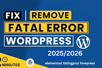 fix edit wordpress issues, errors, bugs, css, provide wp help stop email spam