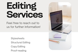 review your writing and help bring your vision to life