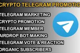 do crypto telegram promotion increase real investors, crypto twitter x marketing