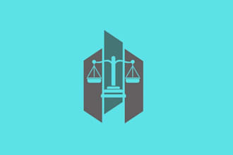 make modern law firm logo design for you