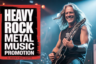 viral your heavy rock metal music promotion to 900 active metal playlist curator