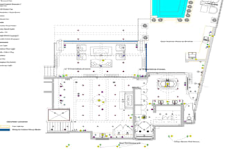 do irrigation, roofing and electrical plan using autocad