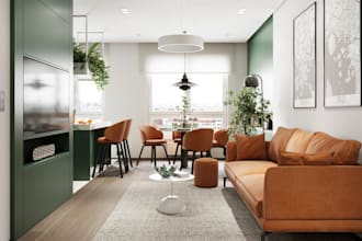 create kitchen, bedroom, living room interior design 3d renders,walkthrough, cgi