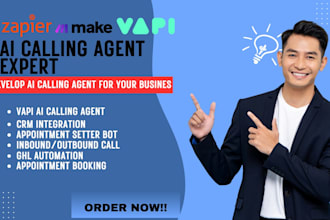 setup vapi ai voice agent, vapi ai calling agent, make com cold calling agent