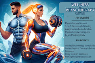 help in guide you with physiotherapy consultations and learning support