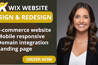 do wix website design redesign wix website wix online store