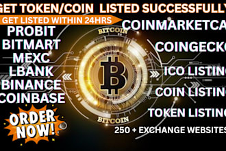 do memecoin token listing, coin listing, ico listing coinmarketcap coingecko cex