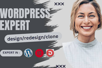 design or redesign your wordpress website using divi, wpbakery, wpforms,