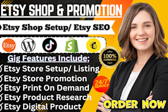 promote etsy shop, etsy digital product, etsy seo listing for USA audience