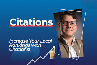 build high quality local citations to improve your local SEO