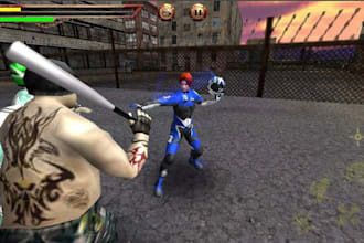 build 3d fight game, multiplayer fight game ,street fight game in unreal engine