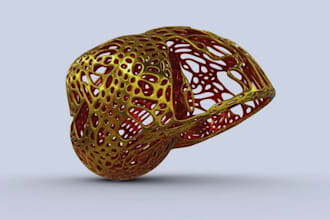 develop parametric model with rhinoceros 3d, 3d grasshopper design