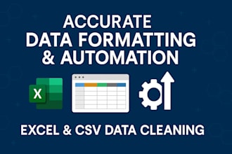 organize and analyze excel data using advanced formulas and logic