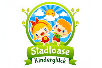 make a modern awesome daycare, childcare, baby shop and kids logo design
