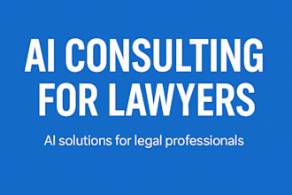 be your ai consultant for legal professionals