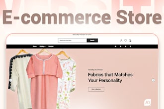 design shopify store for ecommerce