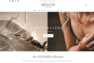 jewelry website jewelry store shopify store jewelry fashion shopify ring store