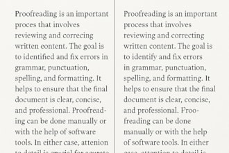 type format and proofread your documents fast and accurately