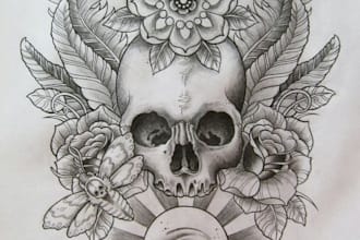 use my experience as a tattoo artist to create custom tattoo designs for you