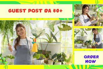 do high da 50 guest post on home garden lighting blog