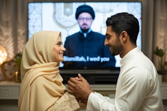 be your online nikah imam and lead islam nikah as an official imam