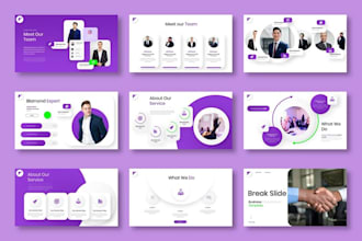 create a professional  google slide  business presentation for investor