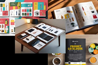 design a high converting product catalogue, lookbook or brochure