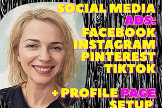 run targeted product listing ads on facebook instagram pinterest tiktok socials