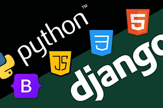 build a django rest API or web app or site