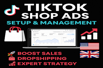 setup tiktok shop marketing ads campaign tiktok dropshipping tiktok shop manager