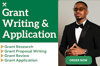 write winning grant proposal, grant research, secure funding