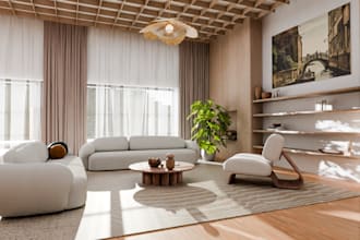 design modern interiors with 3d renders